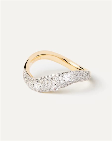 Ring PDPaola Woman in Gold Diamante AN05-A67-14 - AN05-A67-12
